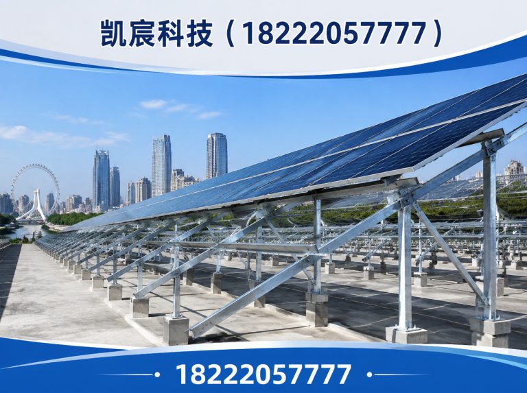 红桥区光伏电站施工展示图
